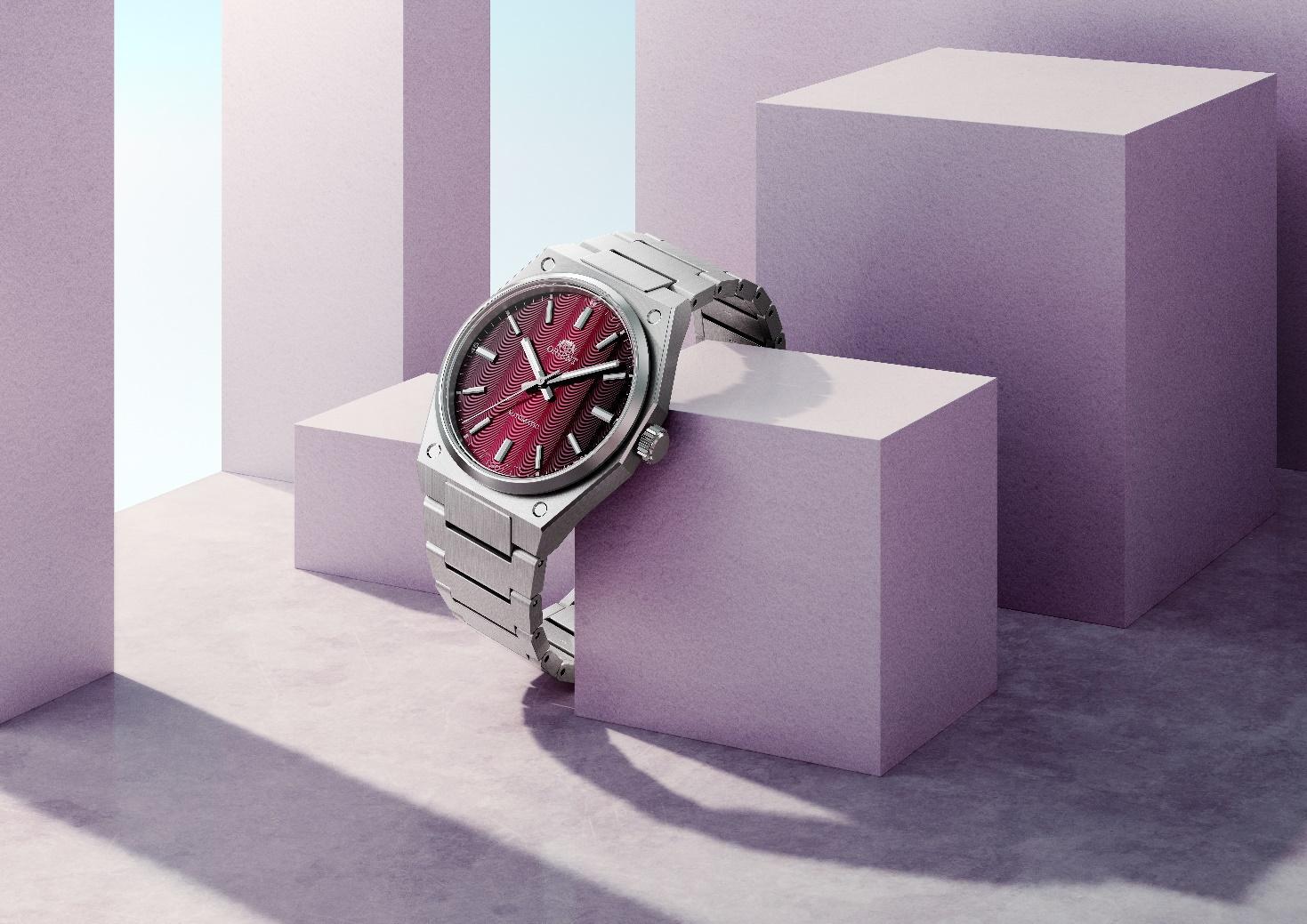 Orient Flusso RA-BB0205R, red-gradient limited edition.